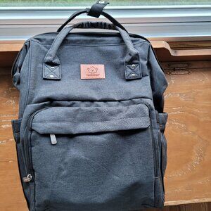 Kea Babies Original Diaper Backpack - Mystic Gray Color - Like New Condition